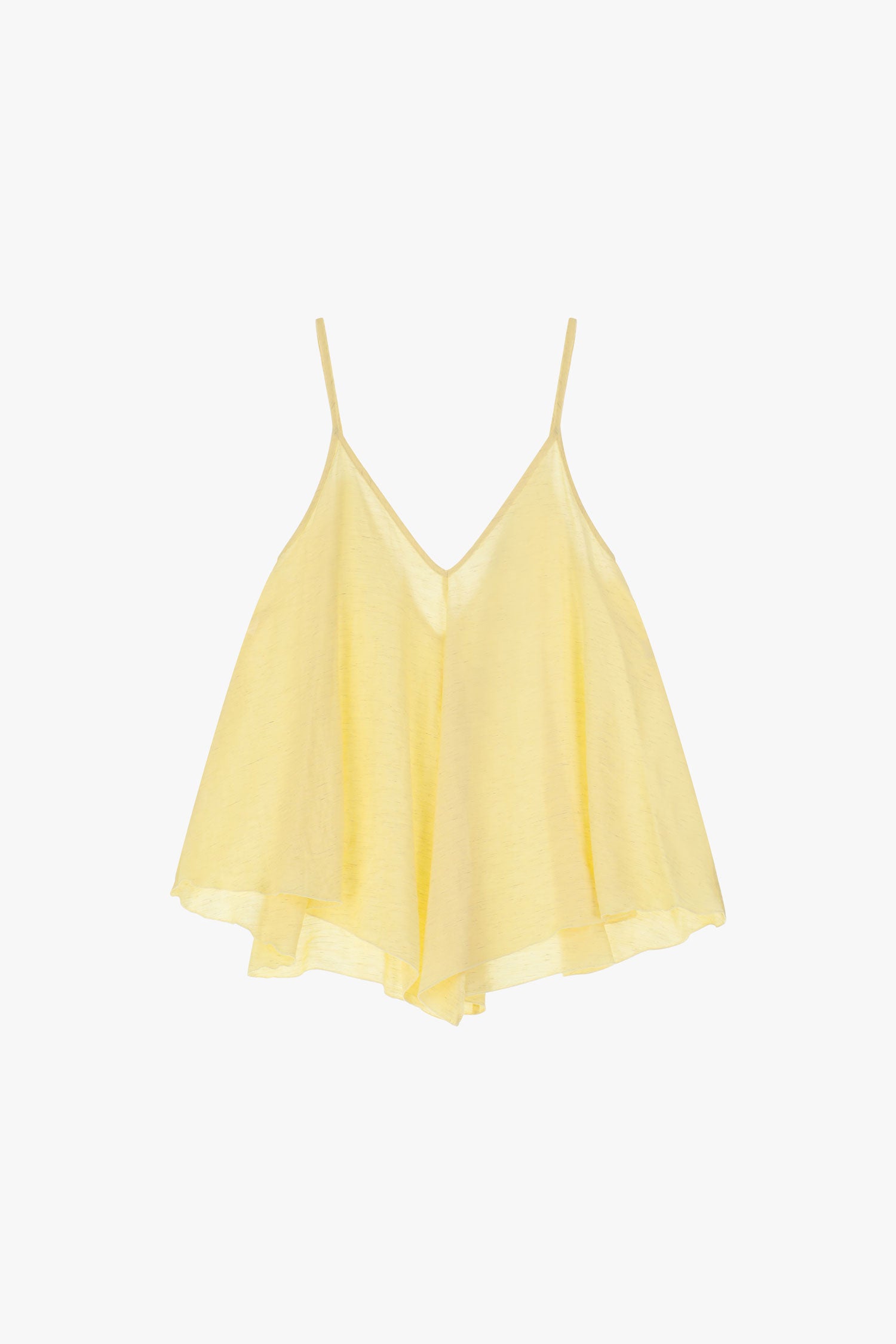 Top ampio con spalline sottili