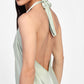 Vestito lungo con spalline regolabili