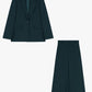 Completo giacca e pantaloni a gamba larga