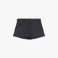 Shorts sartoriali con cintura e dettaglio tasca