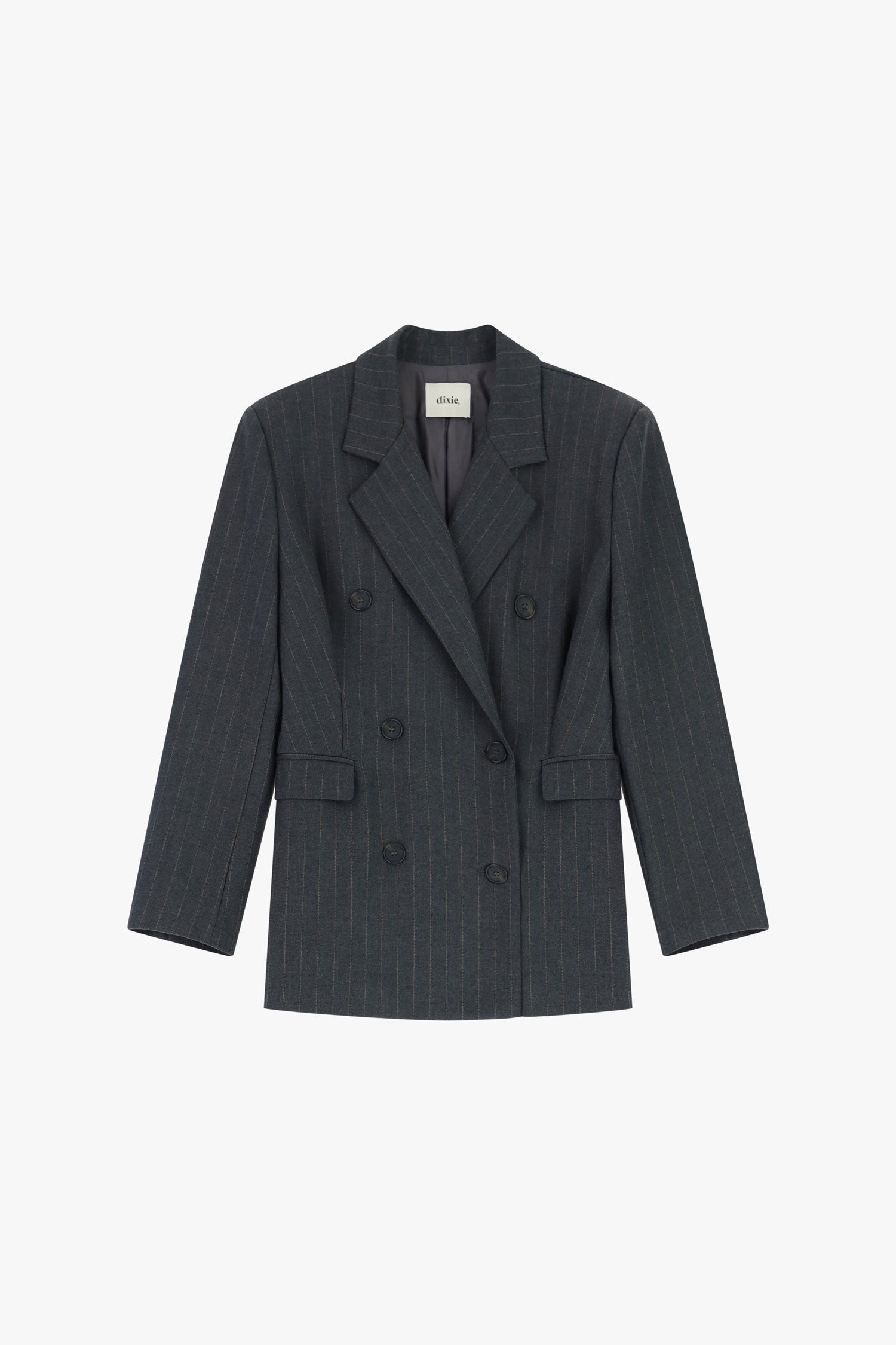 Blazer doppiopetto gessato classico regular-fit