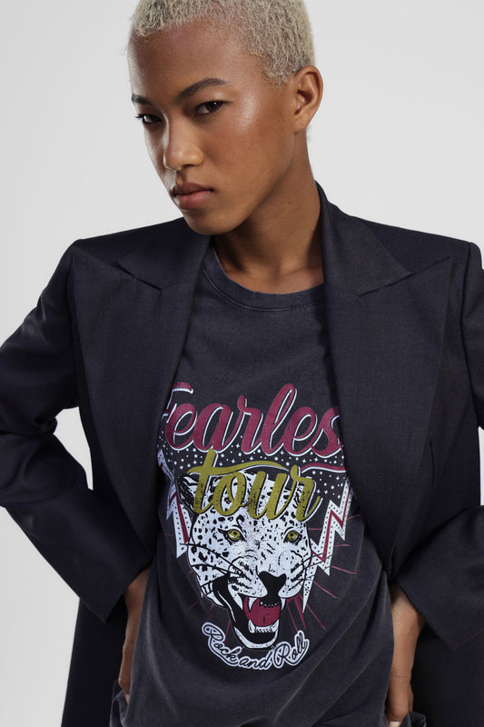 Blazer monopetto con tasche frontali