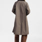 Cappotto lungo con tasche ampie