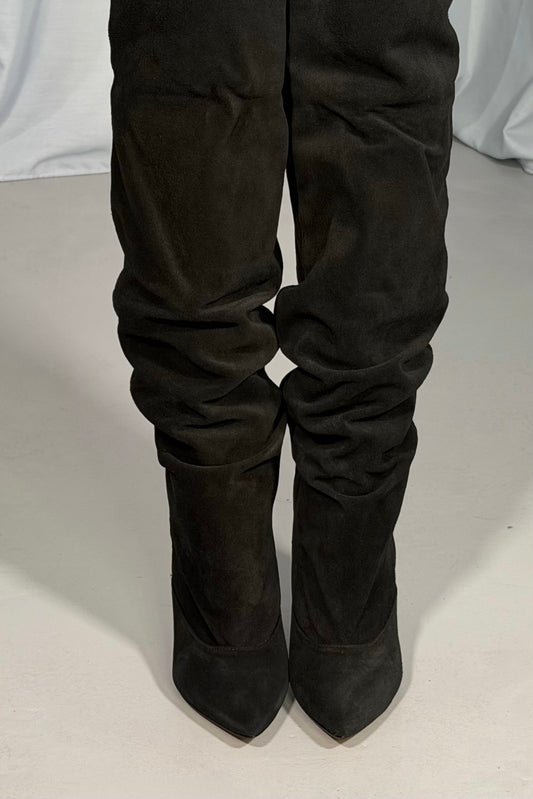 Stivale Gambale Con Risvolto