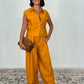 Camicia senza maniche con tasche