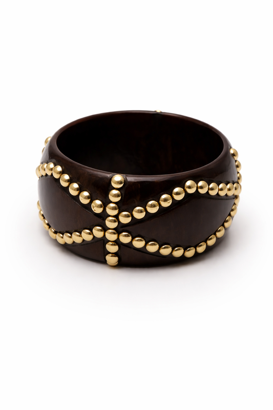 Bracciale Alto Con Borchie