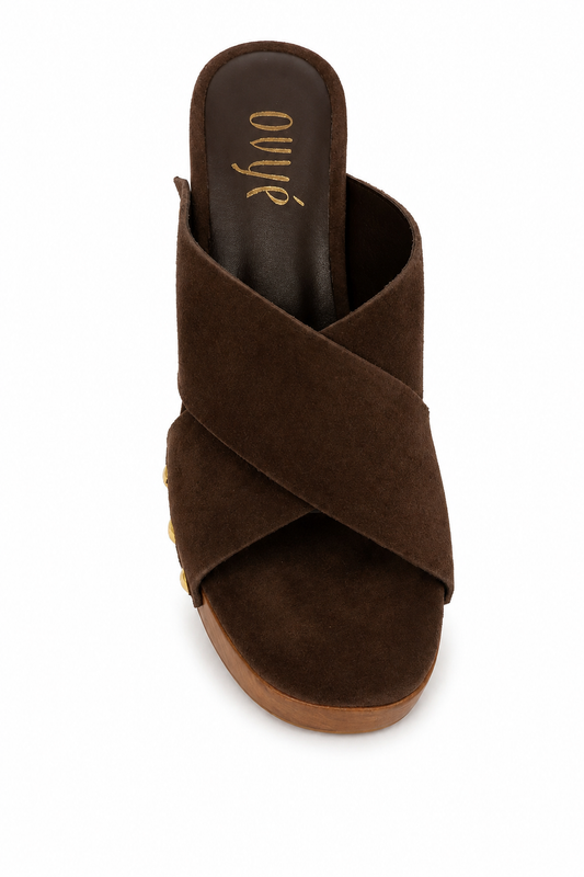 Ovyè Zoccolo In Suede