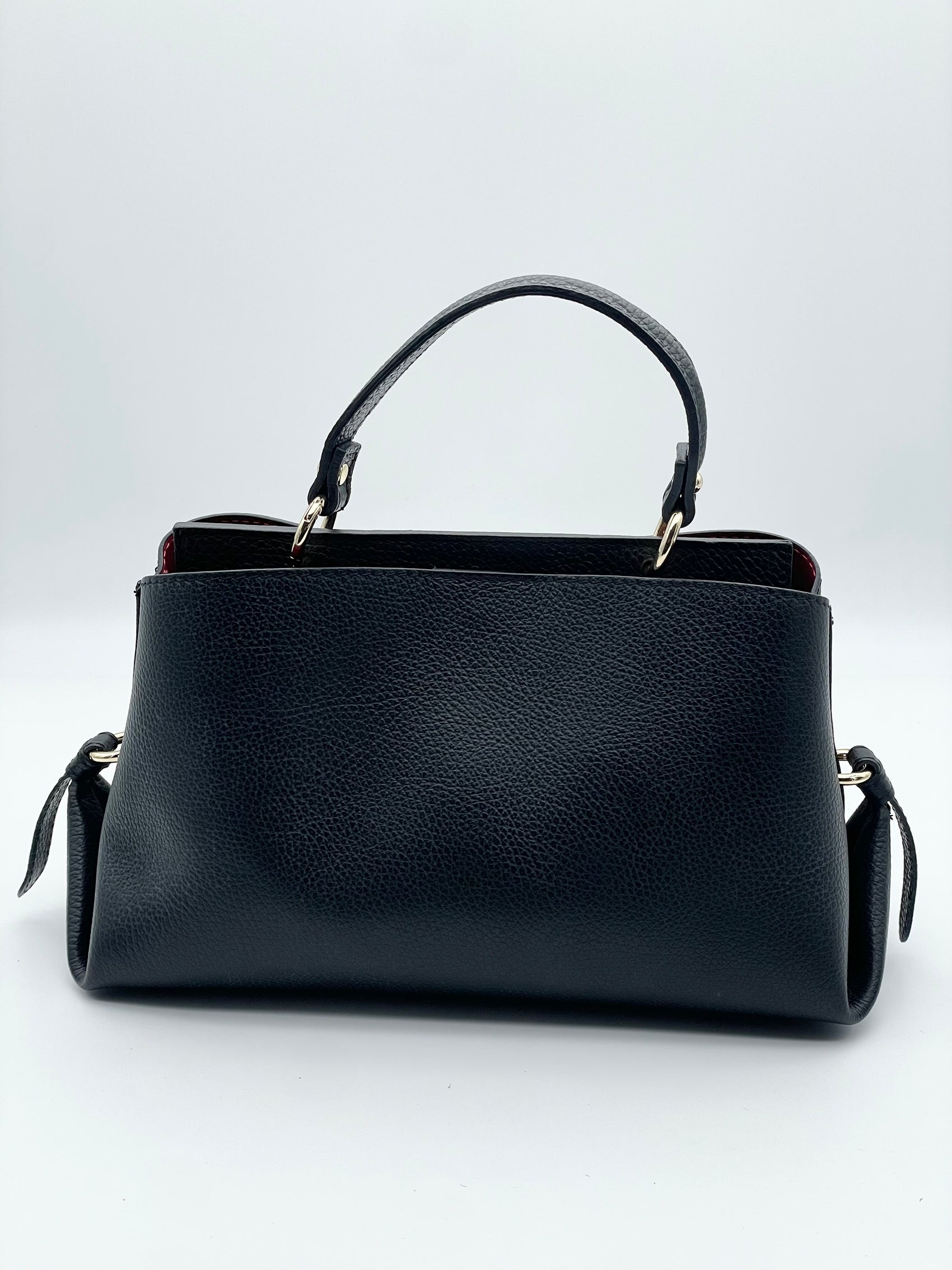 Borsa Bauletto Interno Rosso