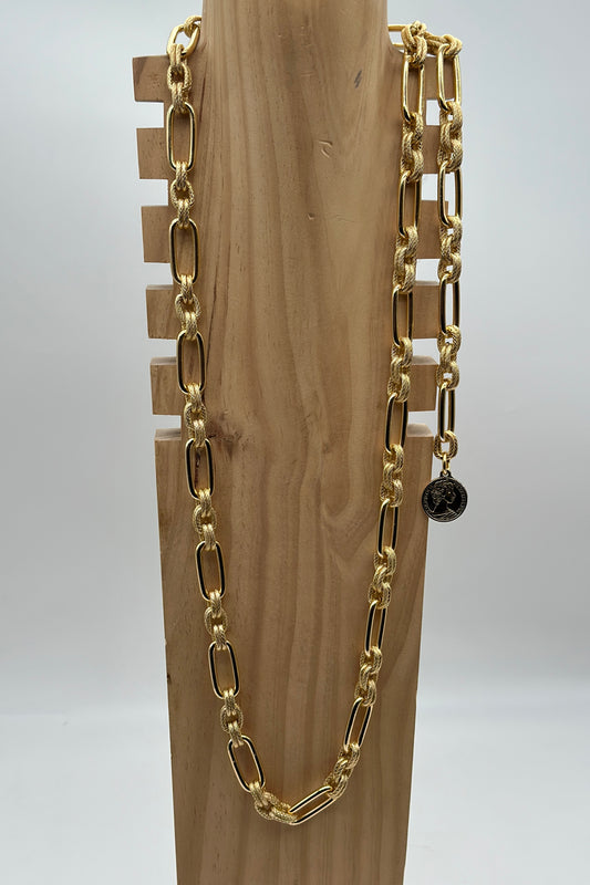 Collana Vestito Con Moneta