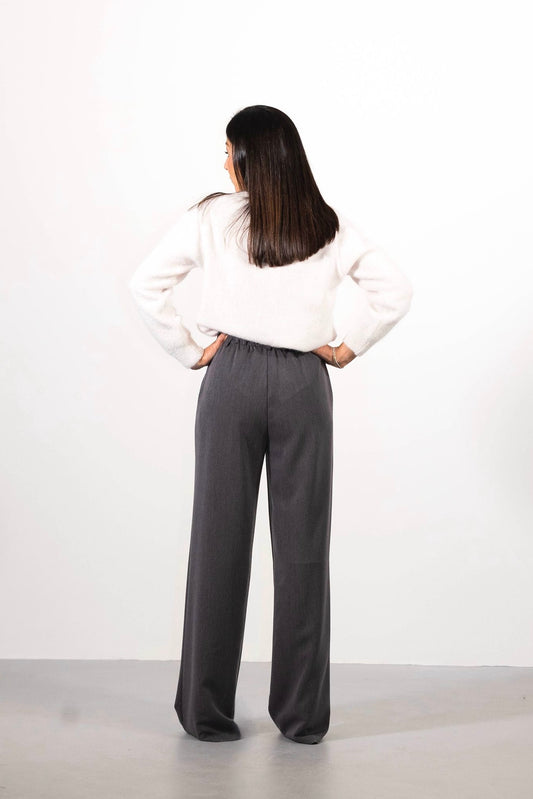 Pantaloni palazzo a gamba larga