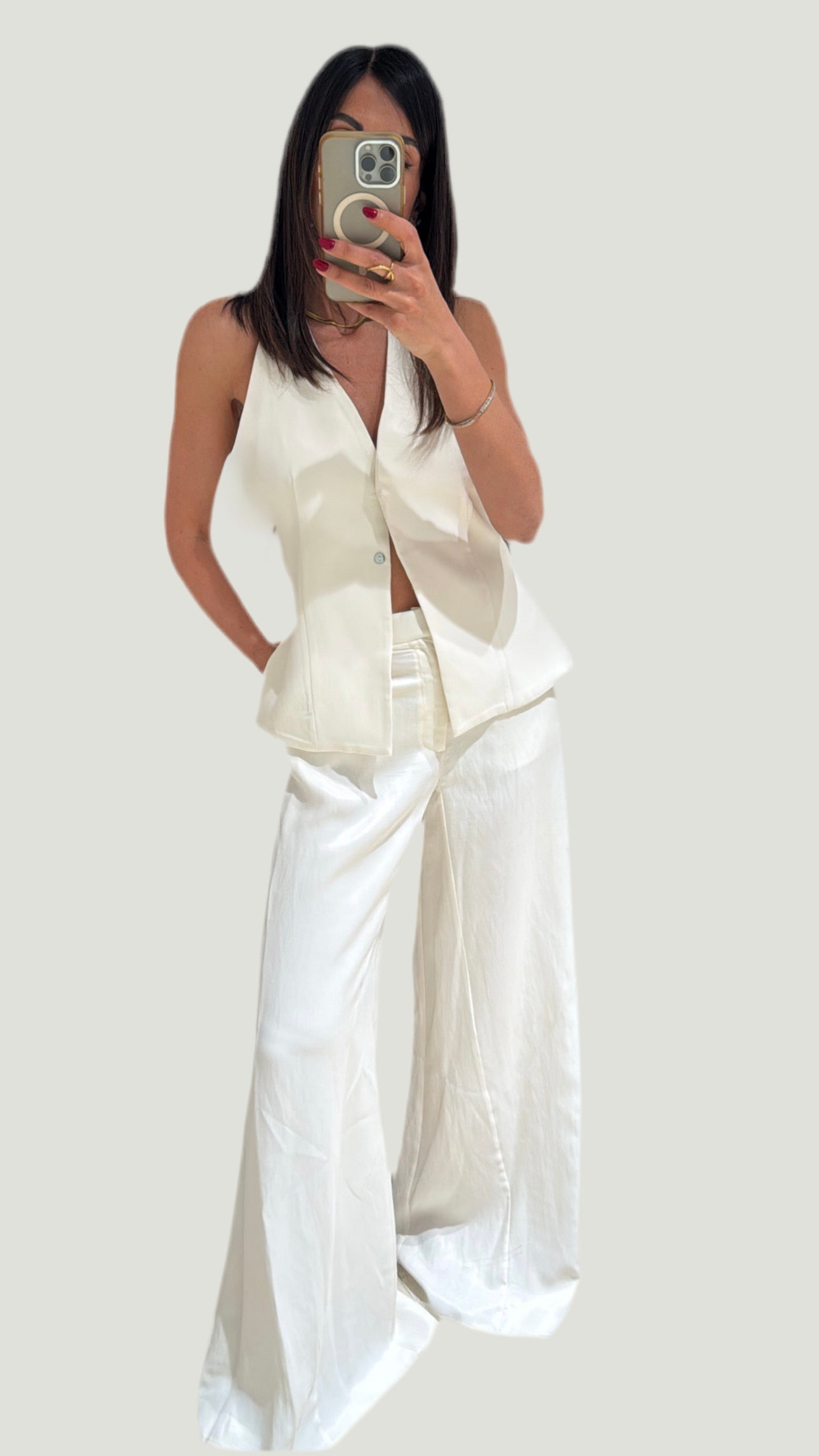Pantaloni 77%VI23%LI