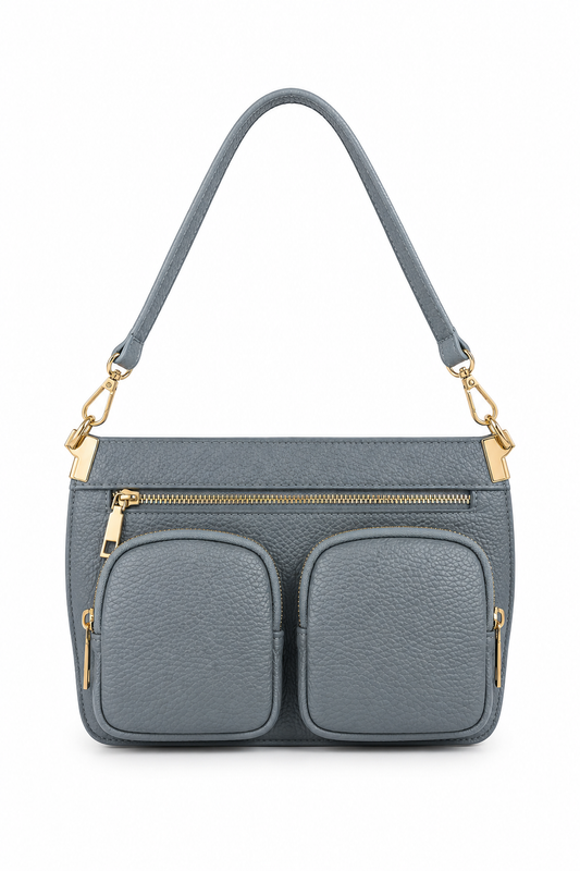 Borsa Con Tasche Frontali
