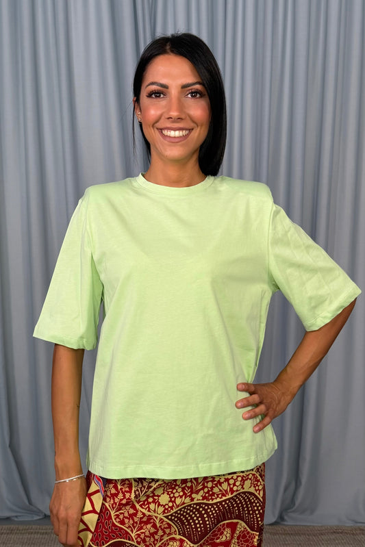 T-shirt girocollo fit regular maniche corte