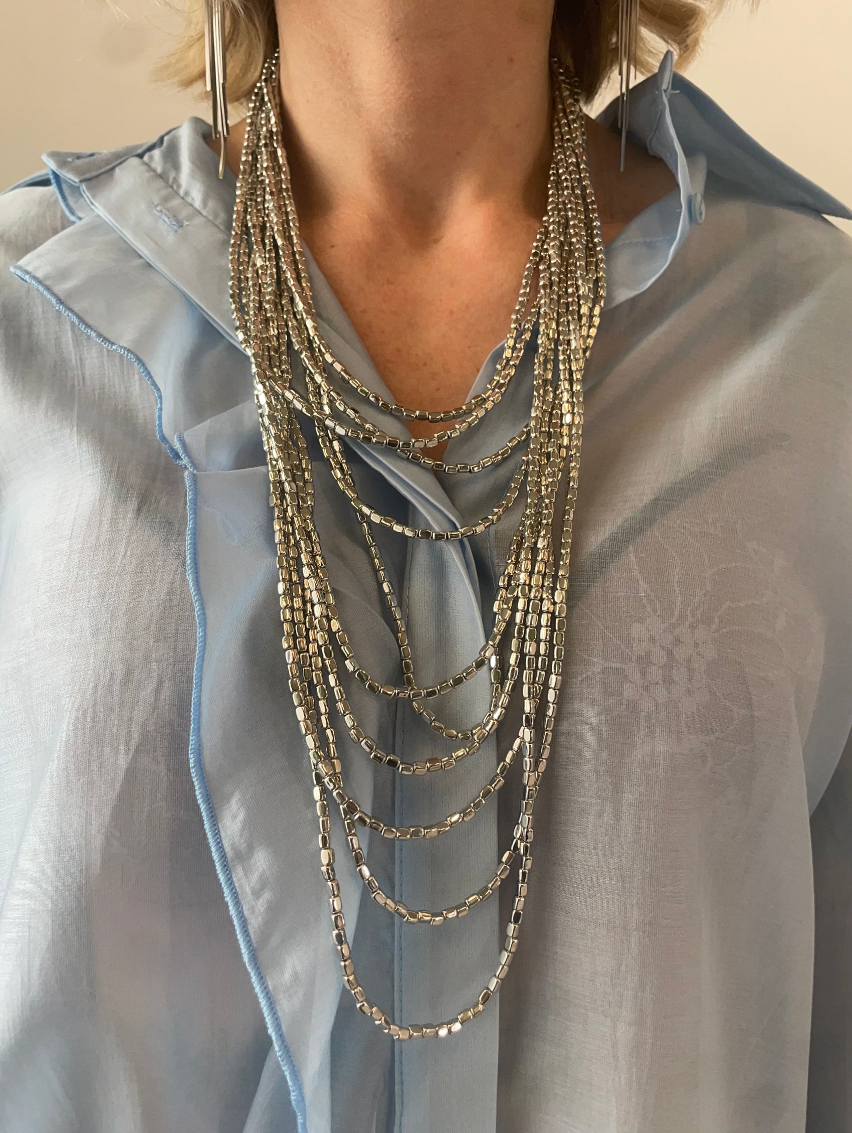 Collana Lunga 10 fili