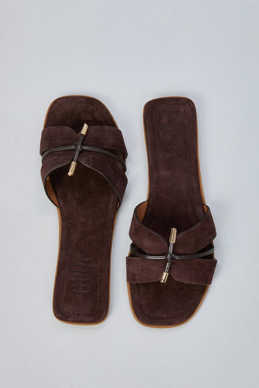 Ovyè Ciabattina In Suede