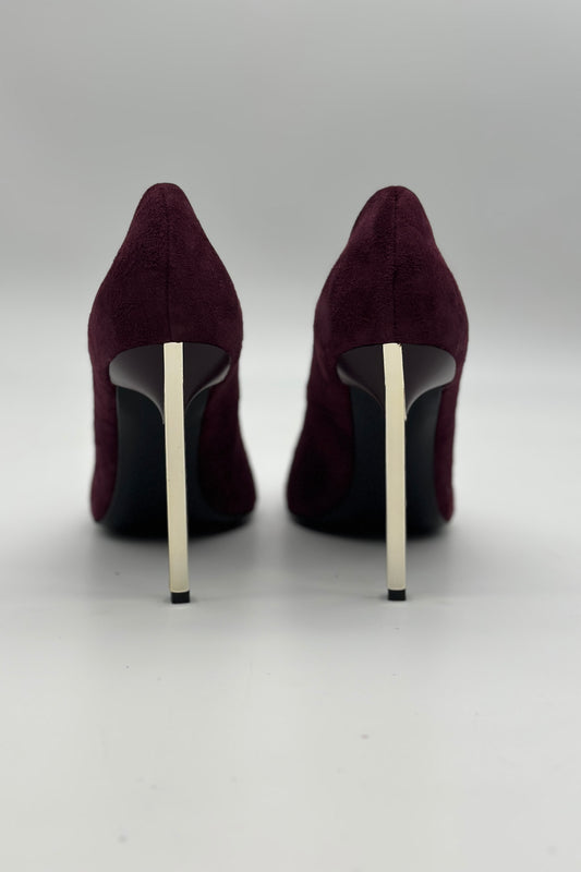 Ovye’ Decolletè Camoscio Tacco Met