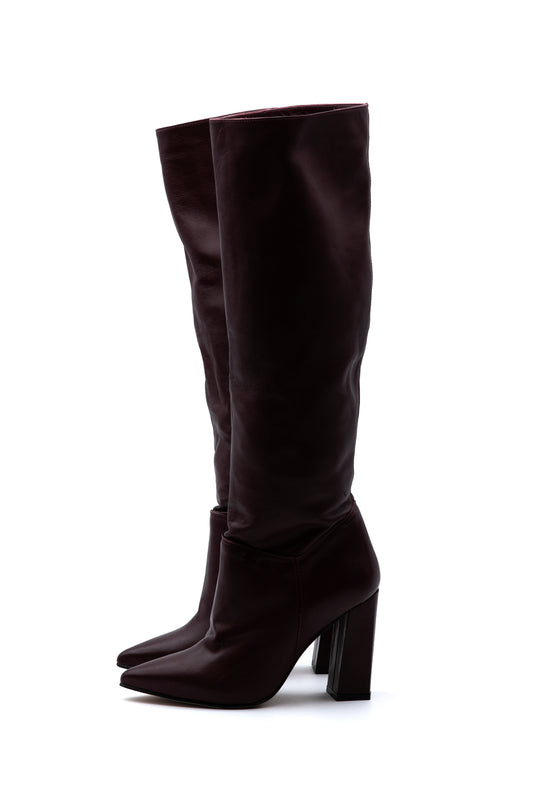 Stivale Gambale alto Nappa