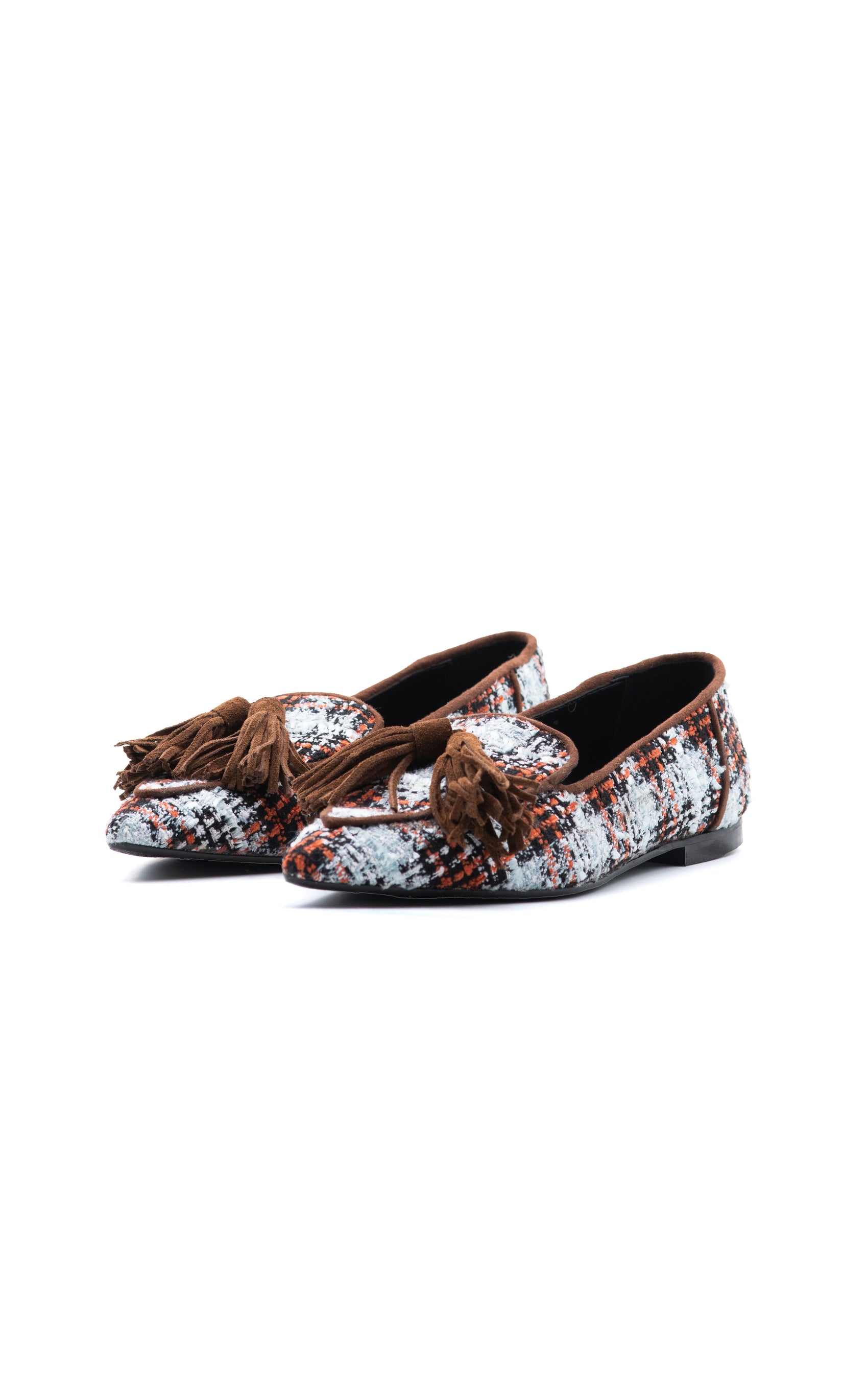 Mocassino Lana Tartan