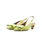 Slingback Verde Acido