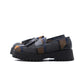 Mocassino Check Lana
