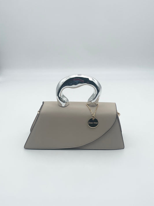 Handbag Manico Metallo