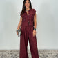 Camicia senza maniche con tasche
