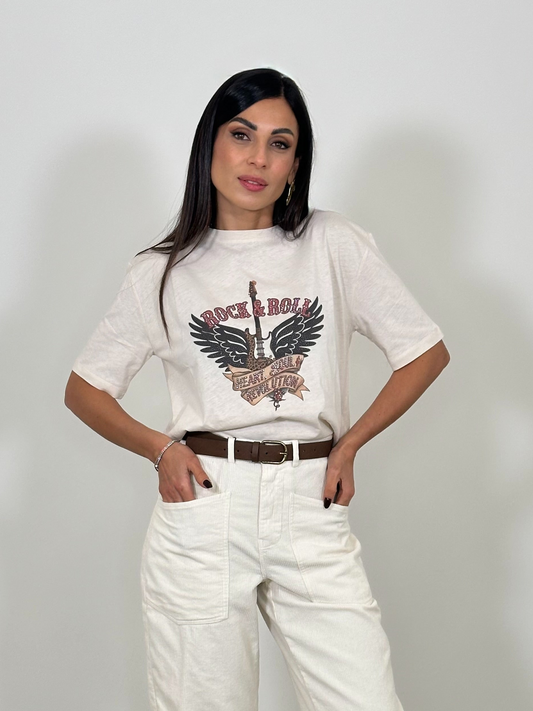 T-Shirt stampa rock