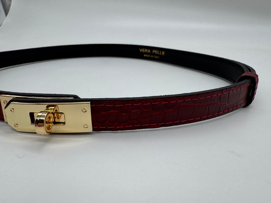 Cintura  Cocco Chiusura Oro