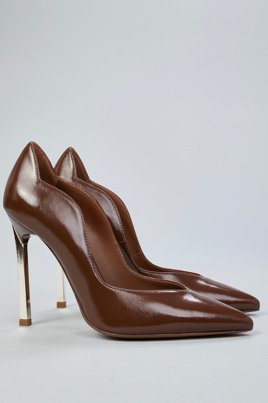 Ovye’ Decollètè Tacco Platino