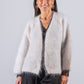 Cardigan in morbido mohair