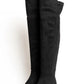 Stivale Flat Gambale alto
