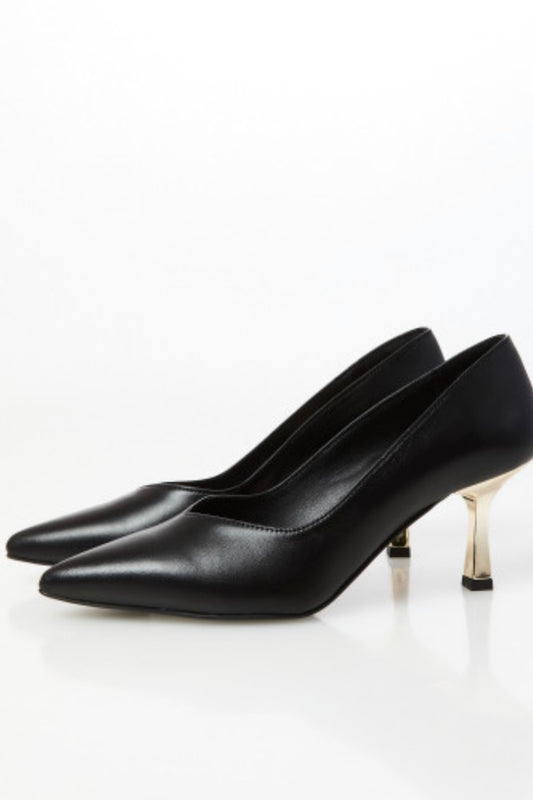 Ovye’ Decolletè Tacco Metallo