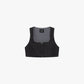 Gilet corto gessato