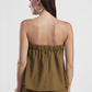 Top bustino elastico posteriore