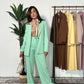 Tailleur Giacca ad un bottone pantalone dritto