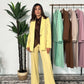 Tailleur Giacca ad un bottone pantalone dritto