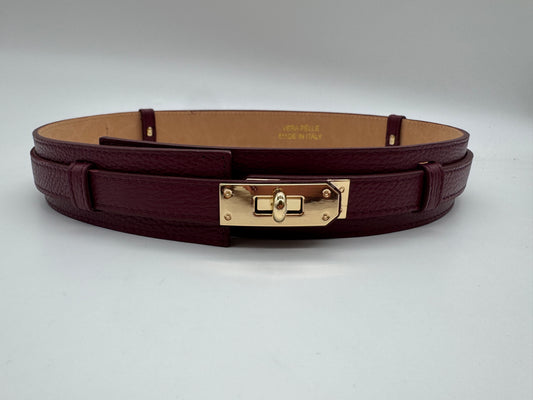 Cintura Alta Chiusura Oro