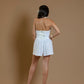 Skorts con cintura decorativa
