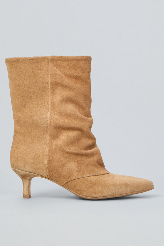 Ovye' Tronchetto Arricciao in Suede