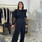 Pantaloni vita incrociata