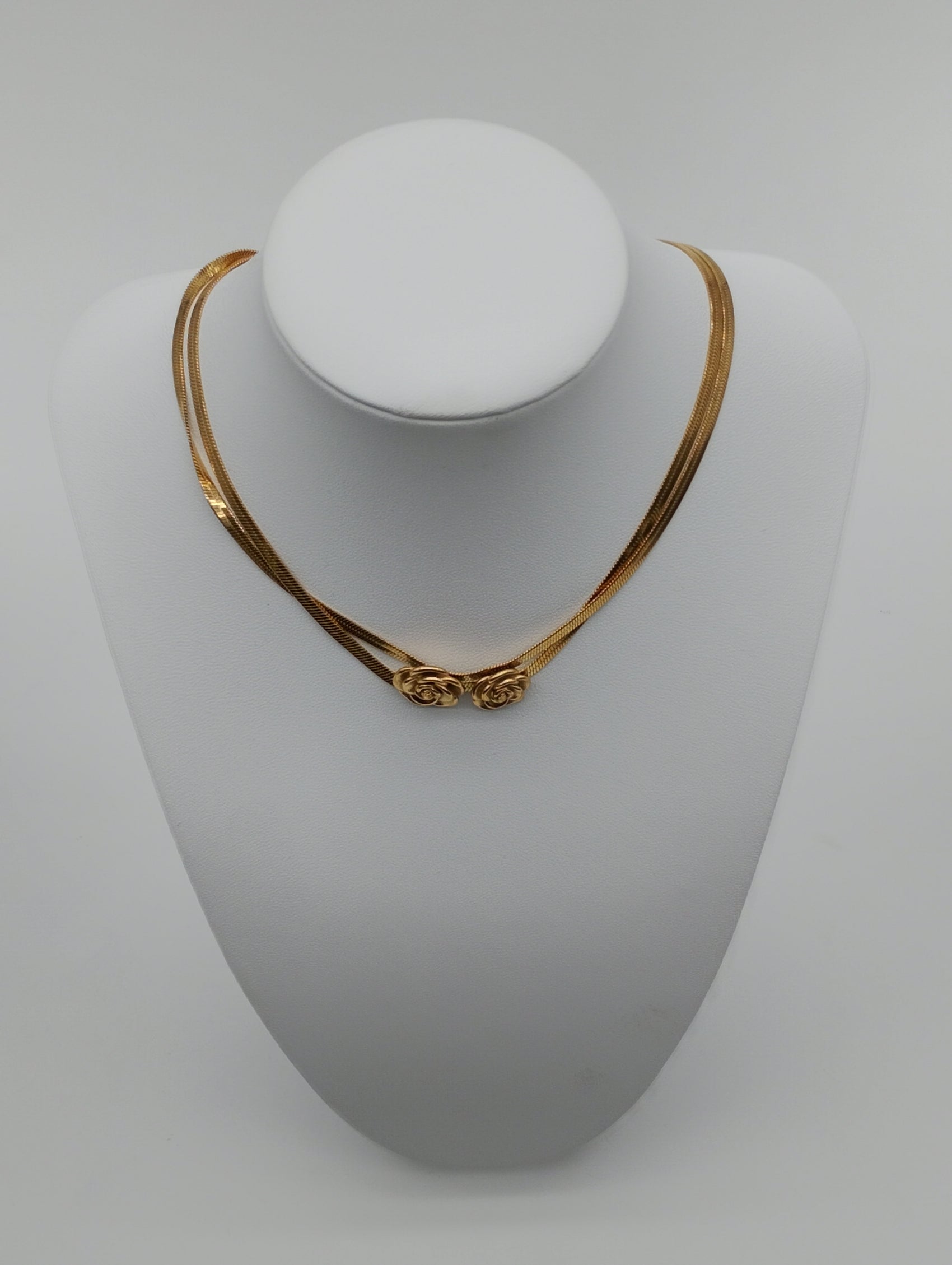 Collana doppia rosellina