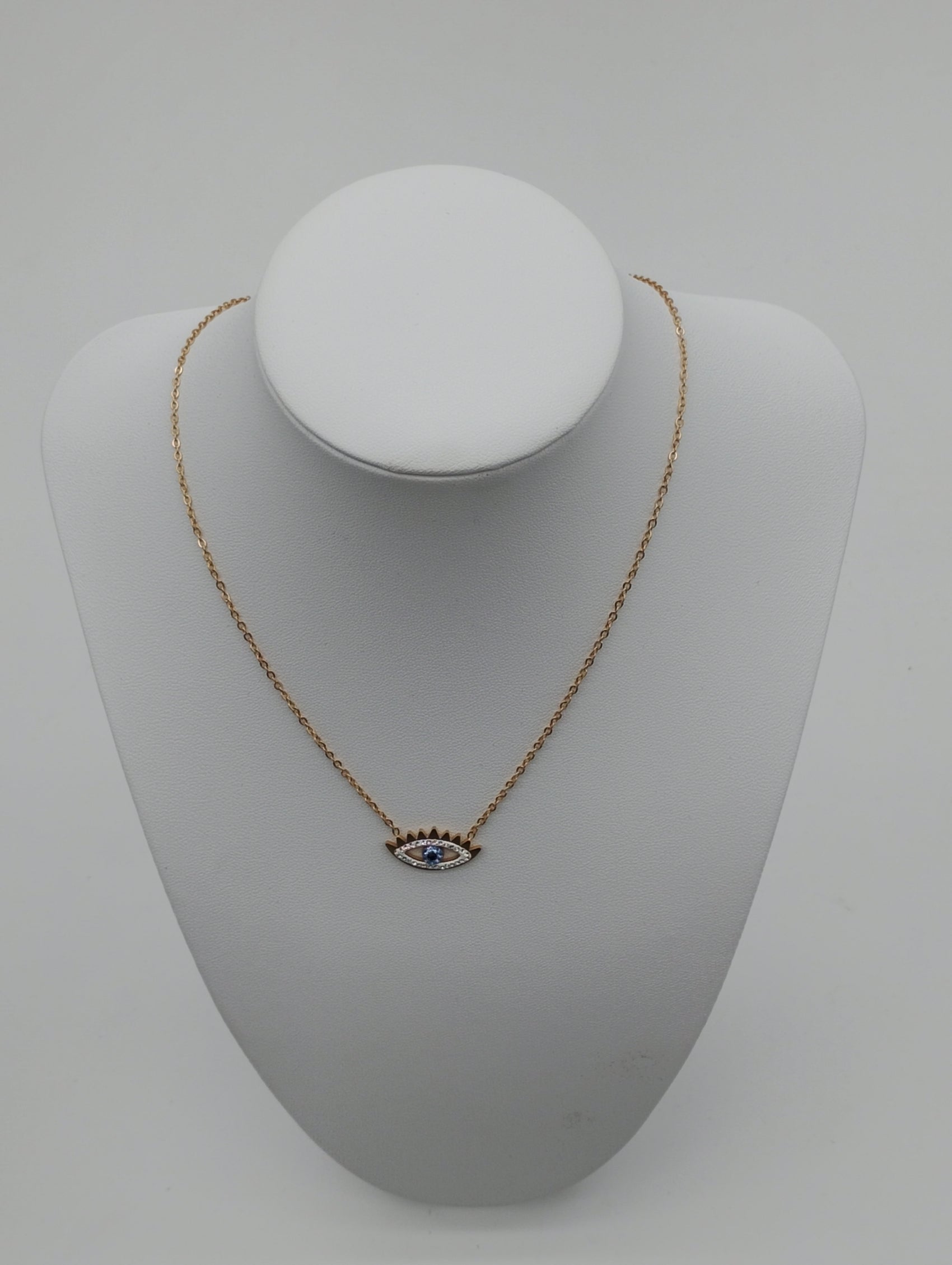 Collana occhio brillantino