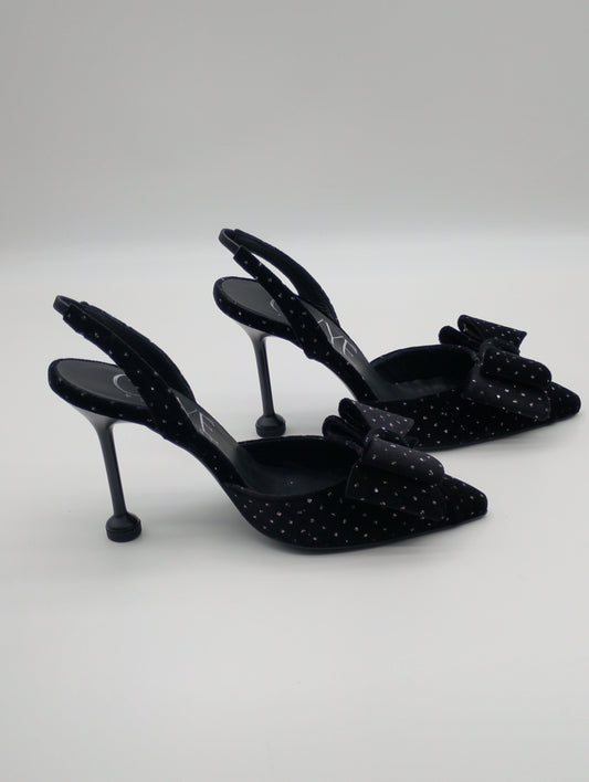 Slingback Fiocco Strass