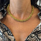 Collana catena intrecciata