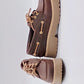 Scarpa da Barca con suola chunky