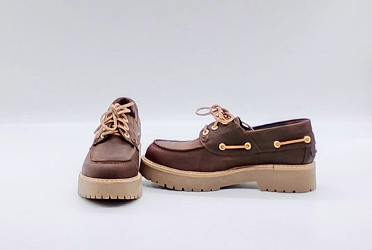 Scarpa da Barca con suola chunky