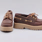 Scarpa da Barca con suola chunky