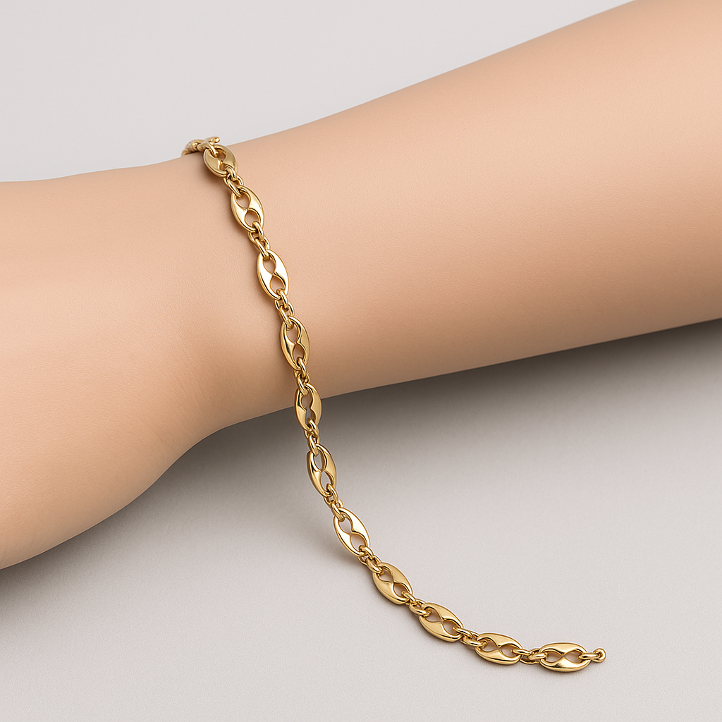 Collana e bracciale Catenelle