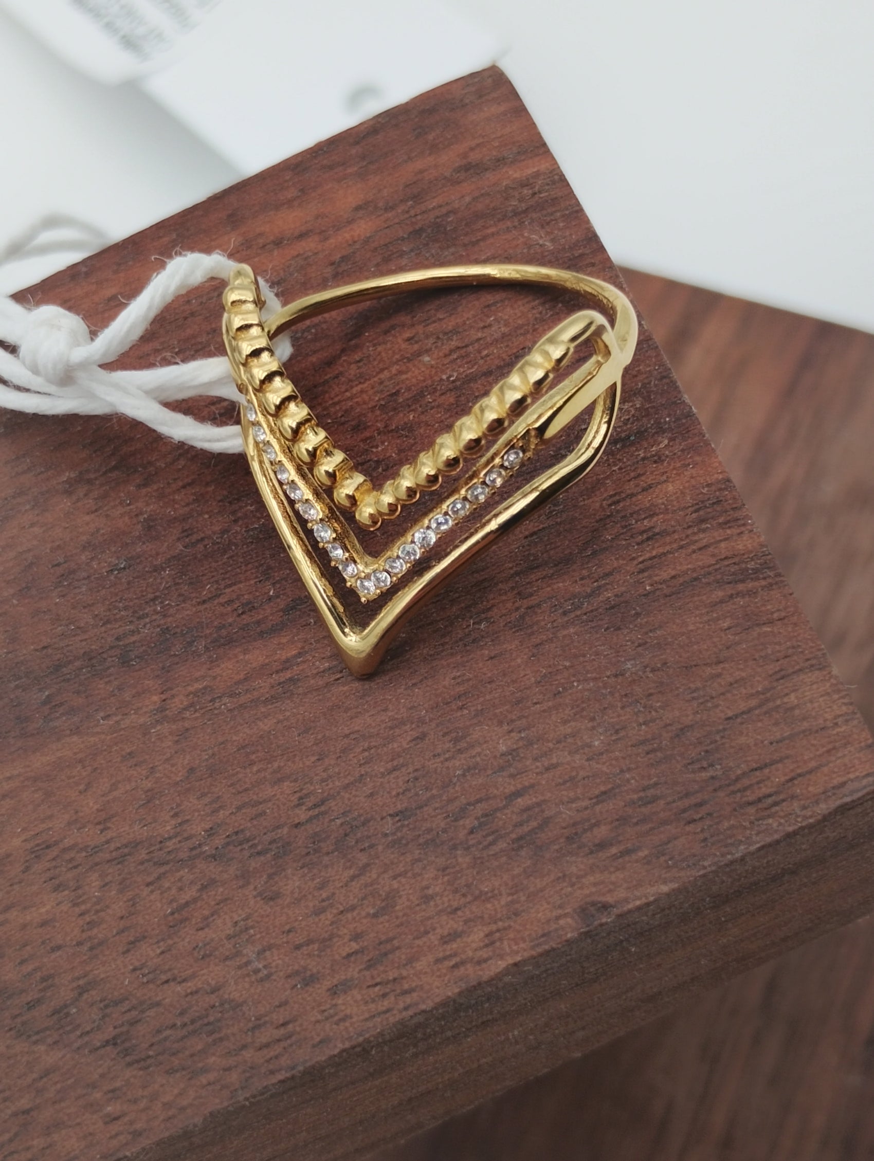 Anello tre punte